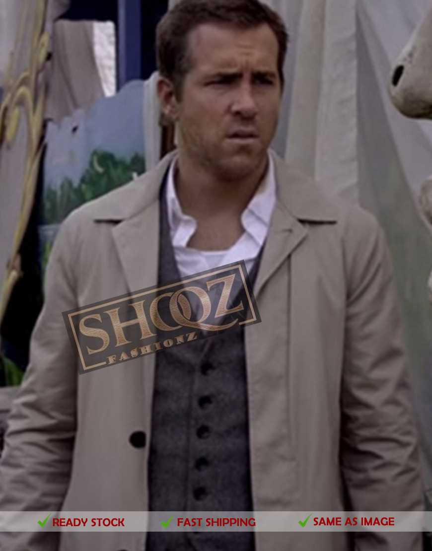 Selfless Ryan Reynolds Damian Trench Coat Selfless Ryan Reynolds Damian Trench Coat